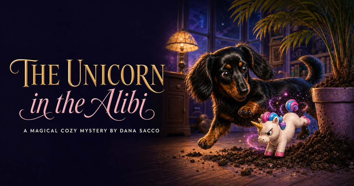 The Unicorn in the Alibi by Dana Sacco