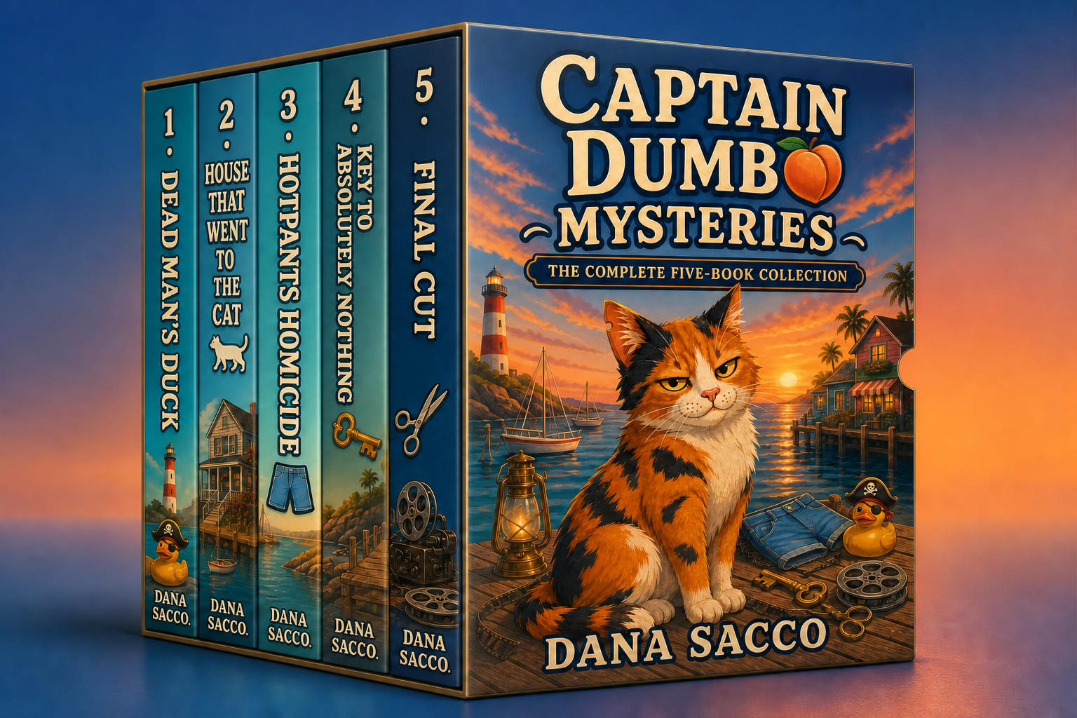 Captain Dumbass Mysteries by Dana Sacco